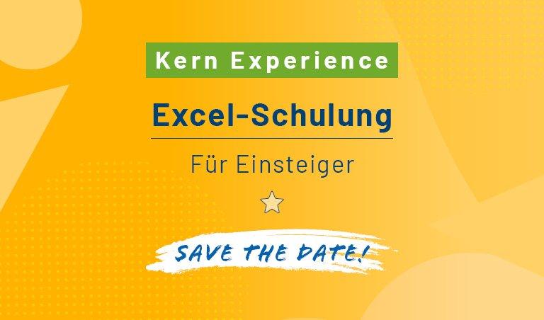 Excel-Basislager: Einstieg in die Tabellenwelt (Schulung | Online)