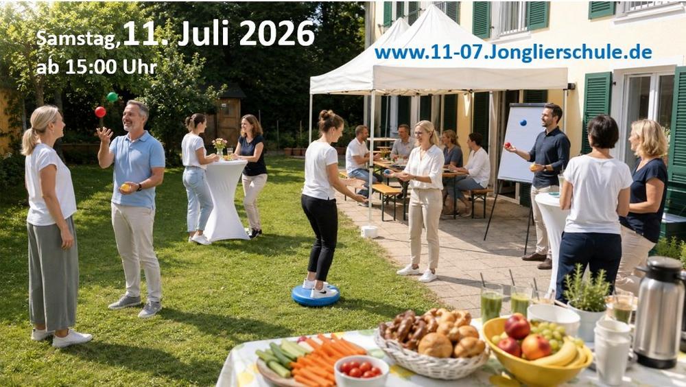 Tag der offenen Tür für Physio- und Ergotherapeuten im Münchner Garten am Samstag; 11. Juli 2026 (Networking | München)