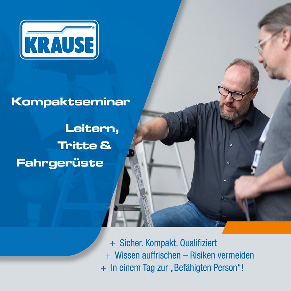 KompaktSeminar: Leitern, Tritte und Fahrgerüste (10586) (Seminar | Gera)