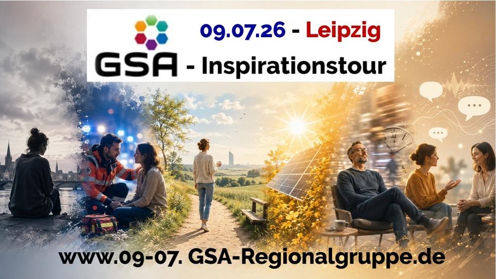 GSA-Inspirationstour – 6 Redner:innen je 10 Min. in LEIPZIG (Networking | Leipzig)