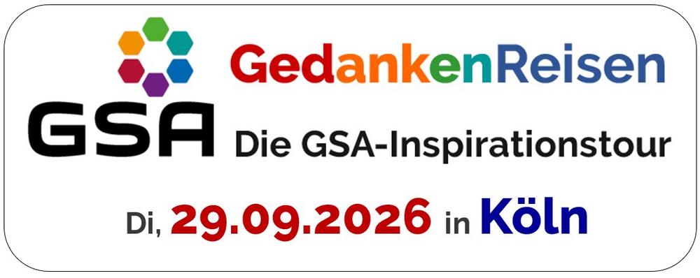 GSA-Inspirationstour – 6 Redner:innen je 10 Min. in  Köln-HÜRTH (Networking | Hürth)