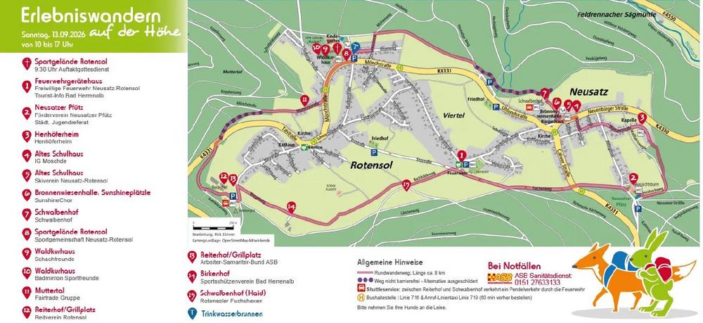 Erlebniswandern auf der Höhe (Unterhaltung / Freizeit | Bad Herrenalb)