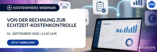 Von der Rechnung zur Echtzeit-Kostenkontrolle (Webinar | Online)