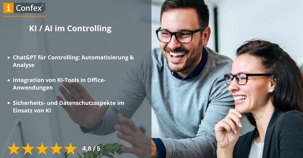 KI im Controlling (Seminar | Online)
